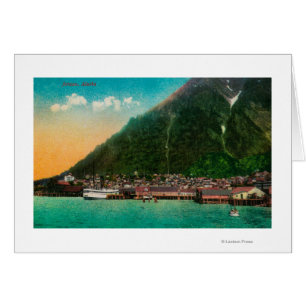 Town View of Juneau, AlaskaJuneau, AK 2 Cards