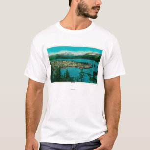 Town View of Seward, AlaskaSeward, AK T-Shirt