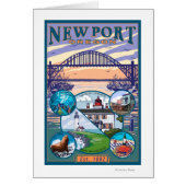 Town Views - Newport, Oregon (Front)