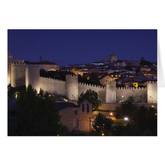 Town walls from Los Cuarto Postes, dusk (Front Horizontal)