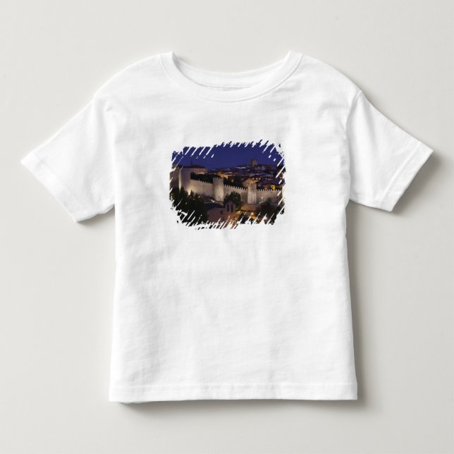 Town walls from Los Cuarto Postes, dusk Toddler T-shirt (Front)
