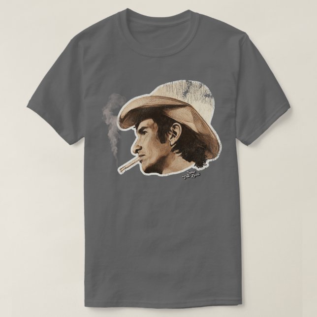 Townes Smoking T-Shirt (Design Front)
