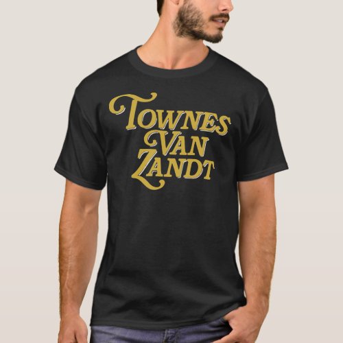 Townes Van Zandt Essential  T_Shirt