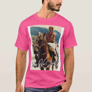 Townes Van Zandt Retro On Horse Fan Art T-Shirt