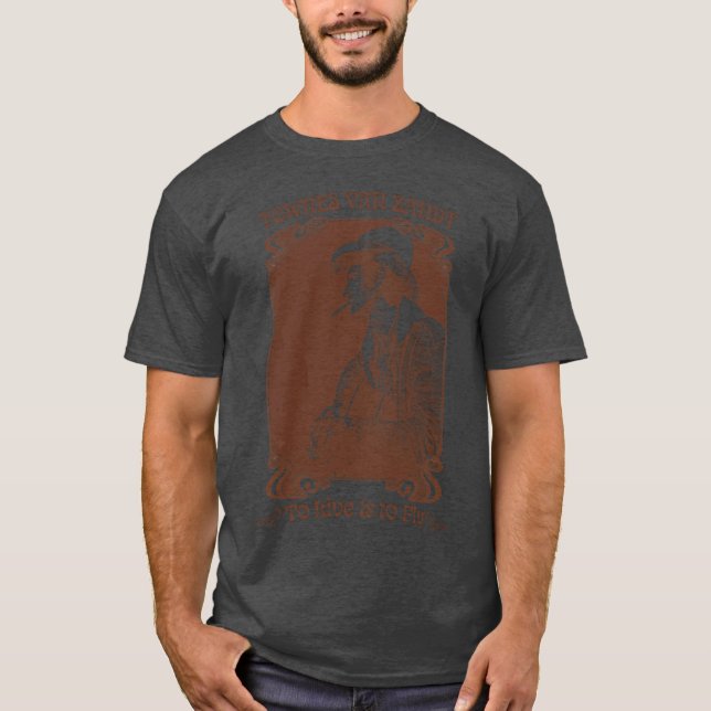Townes Van Zandt Retro Style Fan Design T-Shirt (Front)