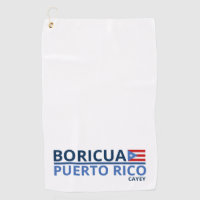 Towns of Puerto Rico Golf Towel