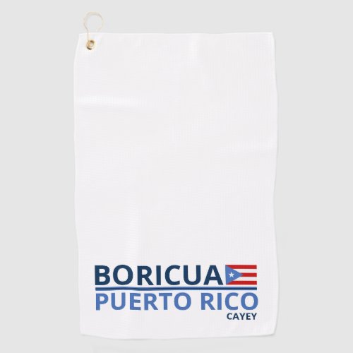 Towns of Puerto Rico Golf Towel