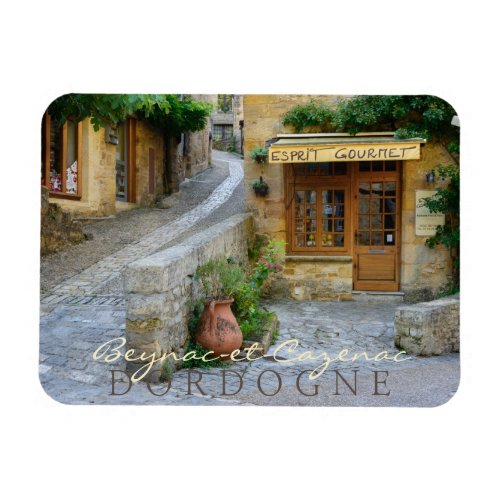 Townscape in Dordogne France Magnet