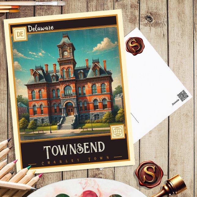 Townsend, Delaware | Vintage Postcard (Creator Uploaded)