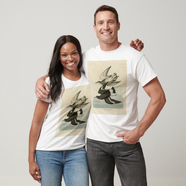 Townsend's Sandpiper - Audubon's Birds of America T-Shirt (Unisex)