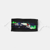 TOXIC ADULT CLOTH FACE MASK (Front, Folded)