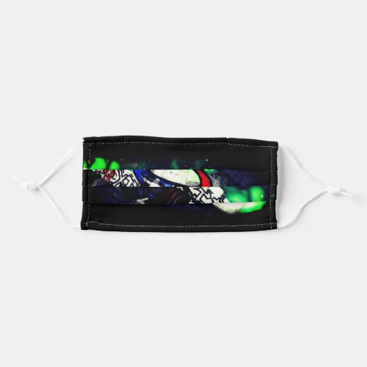 TOXIC ADULT CLOTH FACE MASK (Front, Folded)