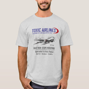 Toxic Airlines Geo-Engineering Chemtrails t-shirt