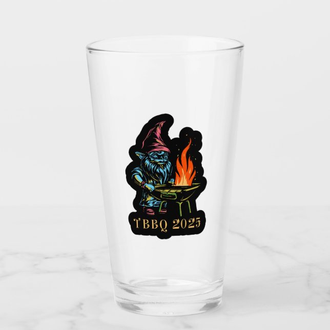 Toxic BBQ 2025 Glass (Front)