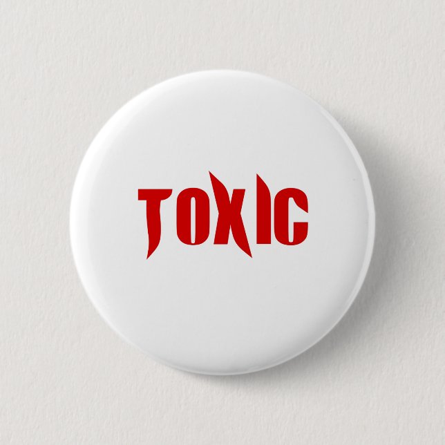 Toxic Button (Front)