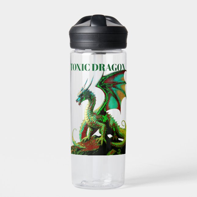 TOXIC DRAGON  WATER BOTTLE (Front)