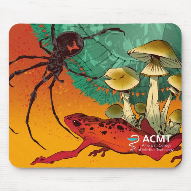 Toxic Elements Mouse Pad (Front)