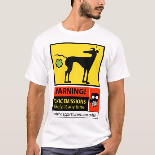 Toxic emissions hazard sign  T_Shirt