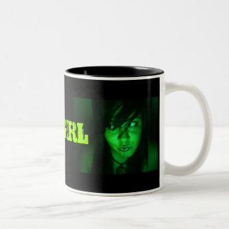 TOXIC GIRL Two-Tone COFFEE MUG