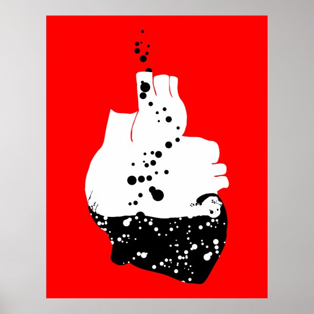 toxic heart poster (Front)