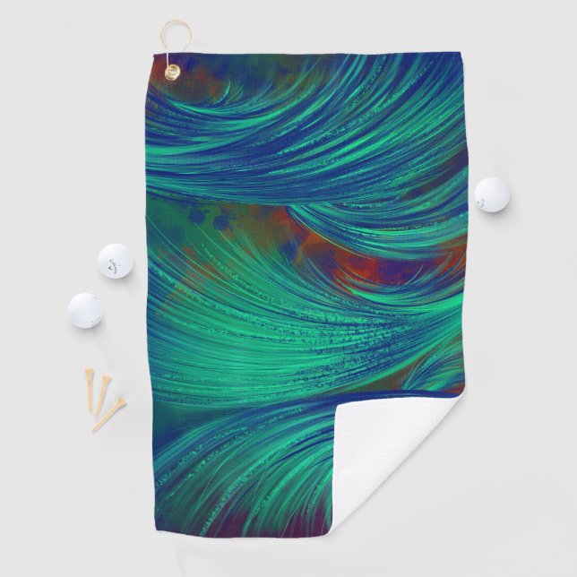 Toxic Jungle  Golf Towel (InSitu)