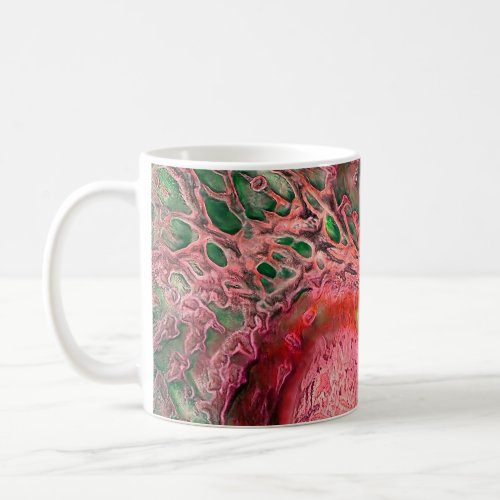 Toxic Viral Bio_Substance Red  Green Coffee Mug