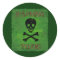 Toxic Warning Sticker
