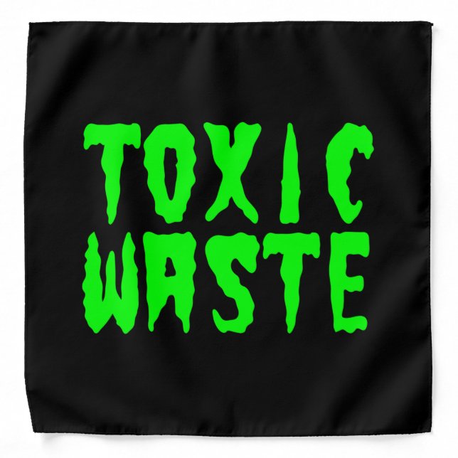 TOXIC WASTE BANDANA (Front)