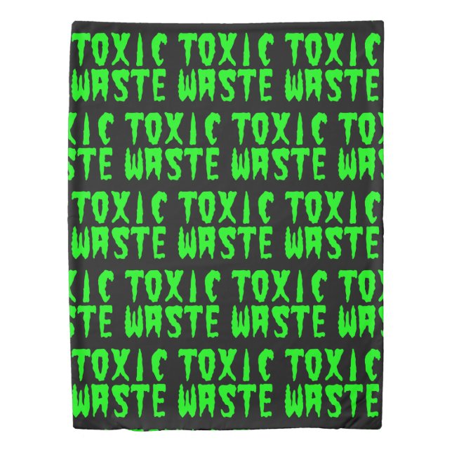 TOXIC WASTE DUVET COVER (Front)