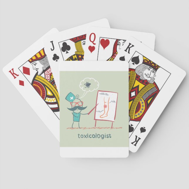 Toxicologist Poker Cards (Back)