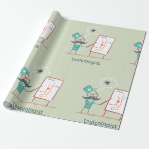 Toxicologist Wrapping Paper