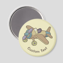 Toy Airplane Magnet