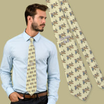 Toy Airplane Neck Tie