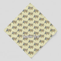 Toy Airplane Pattern Bandana