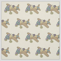 Toy Airplane Pattern Fabric