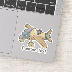 Toy Airplane Sticker