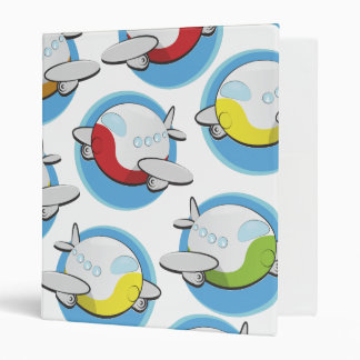 Toy Airplanes 3 Ring Binder