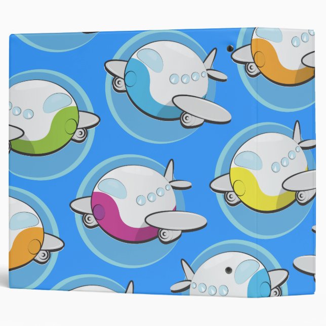 Toy Airplanes Binder (Back/Spine)