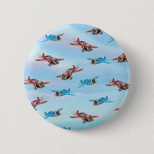 Toy Airplanes Button (Front)