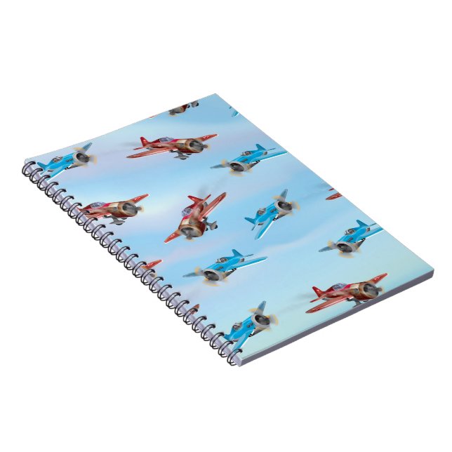 Toy Airplanes Notebook (Right Side)