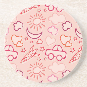 toy background drink coaster