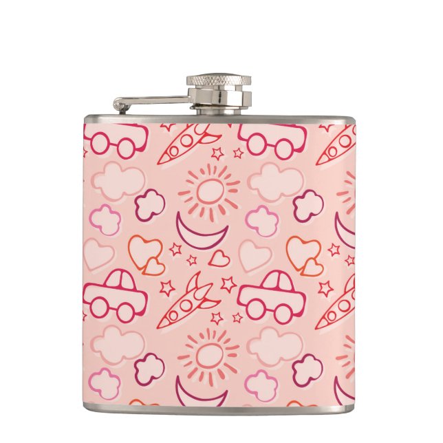 toy background hip flask (Front)