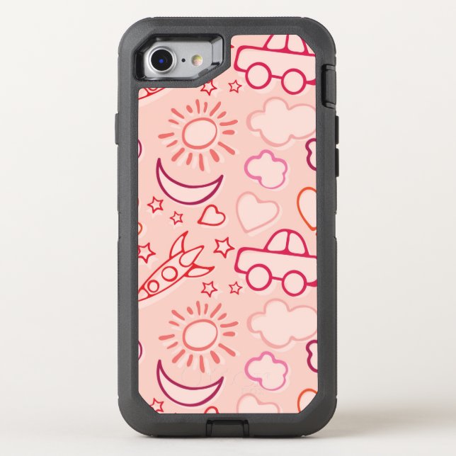 toy background otterbox iPhone case (Back)