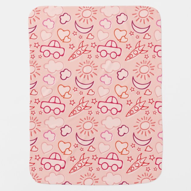 toy background stroller blanket (Front)