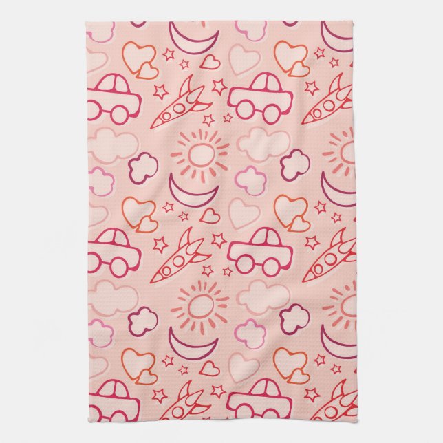 toy background towel (Vertical)