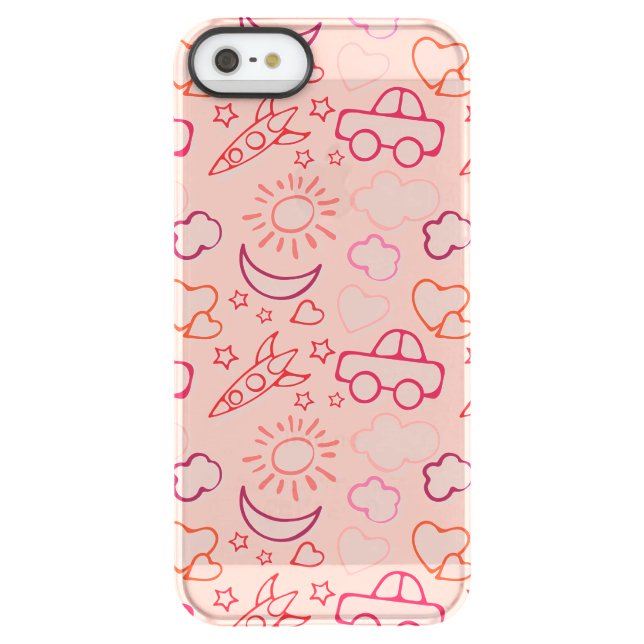 toy background uncommon iPhone case (Back)