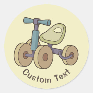 Toy Bike Classic Round Sticker