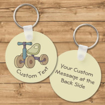Toy Bike Keychain