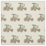 Toy Bike Pattern Fabric