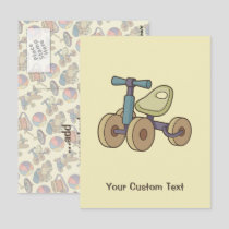 Toy Bike Postcard